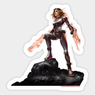 Effie - the heroine of UNITY Sticker